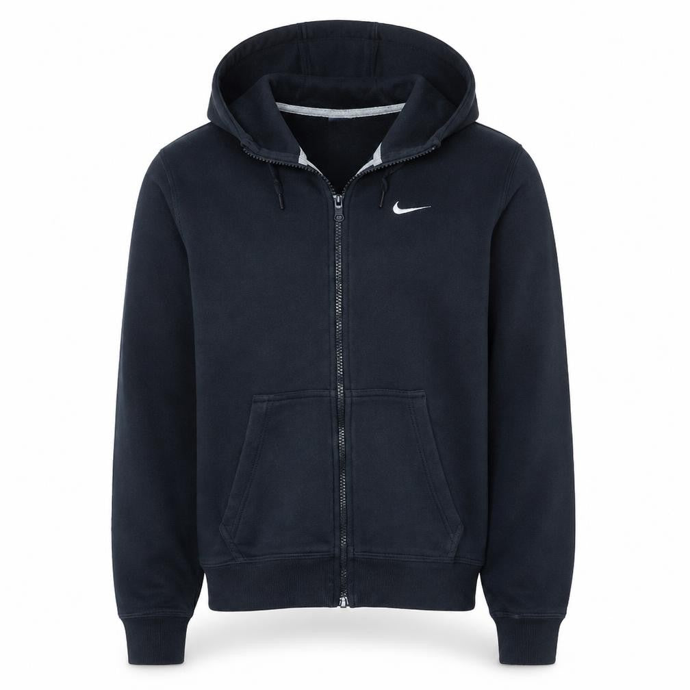 Mens UK Size S Nike Black Full Zip Hoodie