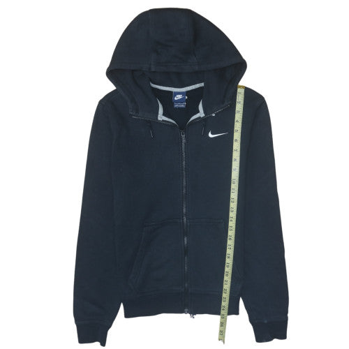 Mens UK Size S Nike Black Full Zip Hoodie