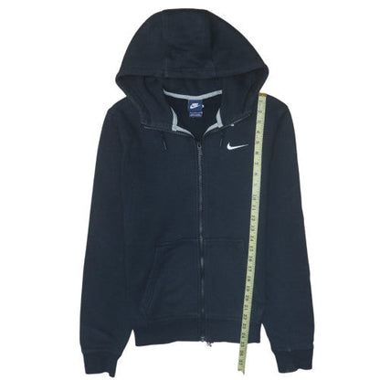 Mens UK Size S Nike Black Full Zip Hoodie