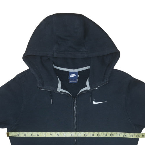 Mens UK Size S Nike Black Full Zip Hoodie