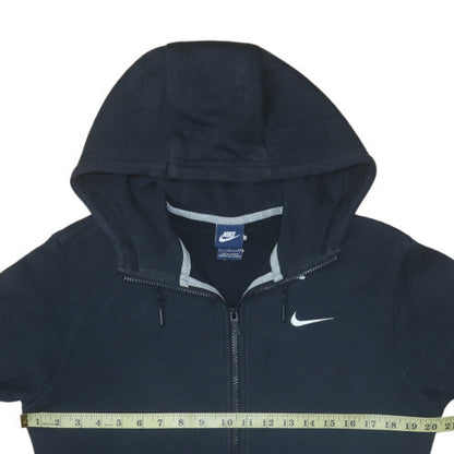 Mens UK Size S Nike Black Full Zip Hoodie