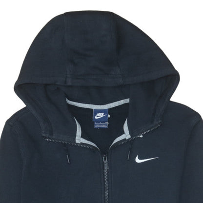 Mens UK Size S Nike Black Full Zip Hoodie
