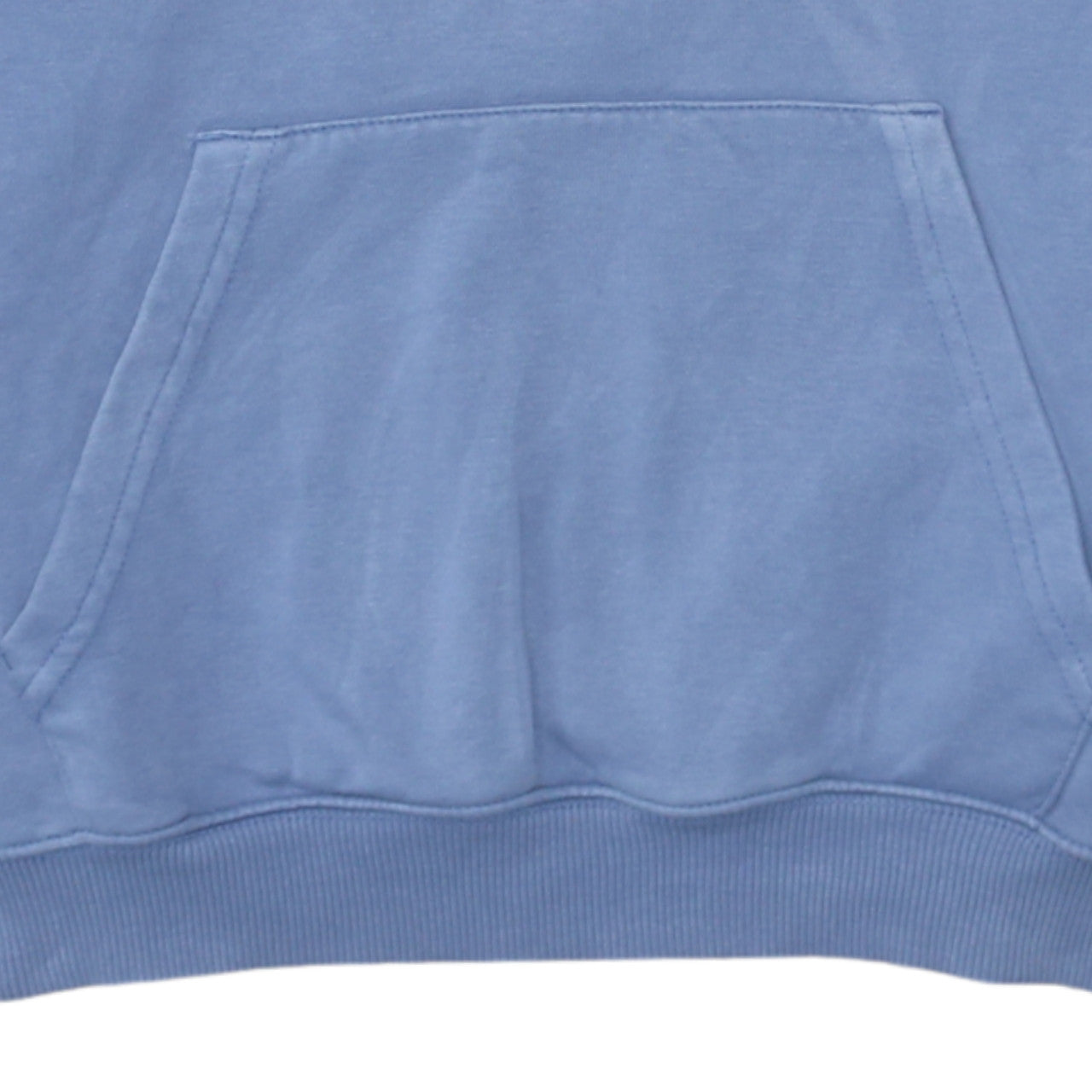 Mens UK Size L Quiksilver Blue Pullover Hoodie
