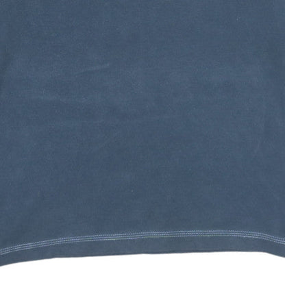 Mens UK Size M Wolsey Blue Henley Sweatshirt