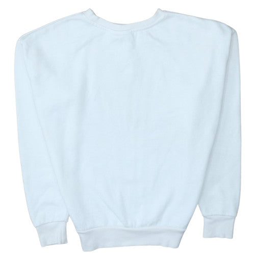 Womens UK Size 2XS Disney White Pullover Sweatshirt
