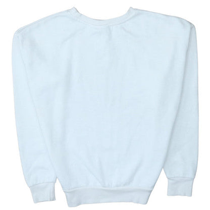 Womens UK Size 2XS Disney White Pullover Sweatshirt