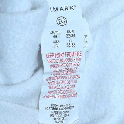 Womens UK Size 2XS Disney White Pullover Sweatshirt