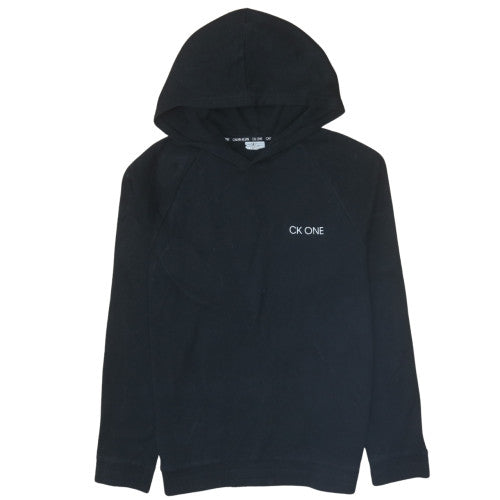 Mens UK Size M Calvin Klein Black Pullover Hoodie
