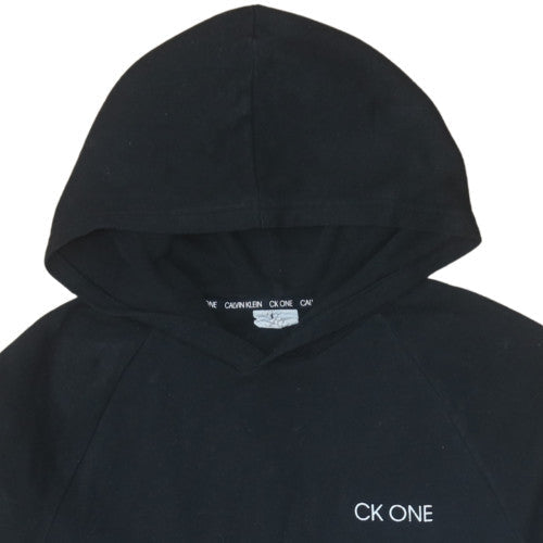 Mens UK Size M Calvin Klein Black Pullover Hoodie
