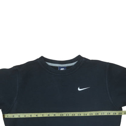 Mens UK Size S Nike Black Pullover Sweatshirt