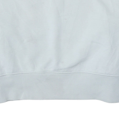 Mens UK Size M adidas White Pullover Sweatshirt