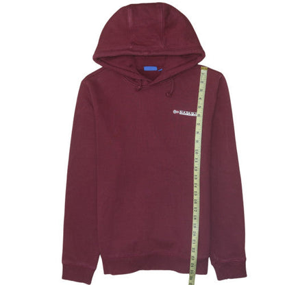 Mens UK Size L Napapijri Red Pullover Hoodie
