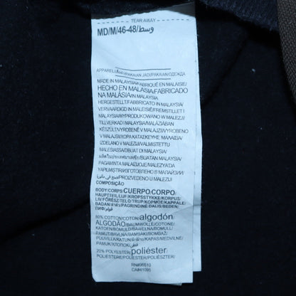 Mens UK Size M Under Armour Black Full Zip Hoodie