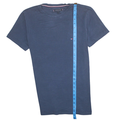 Tommy Hilfiger Men's Blue Crew Neck Short Sleeve T-Shirt Size M