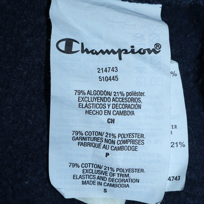 Mens UK Size S Champion Black Pullover Hoodie