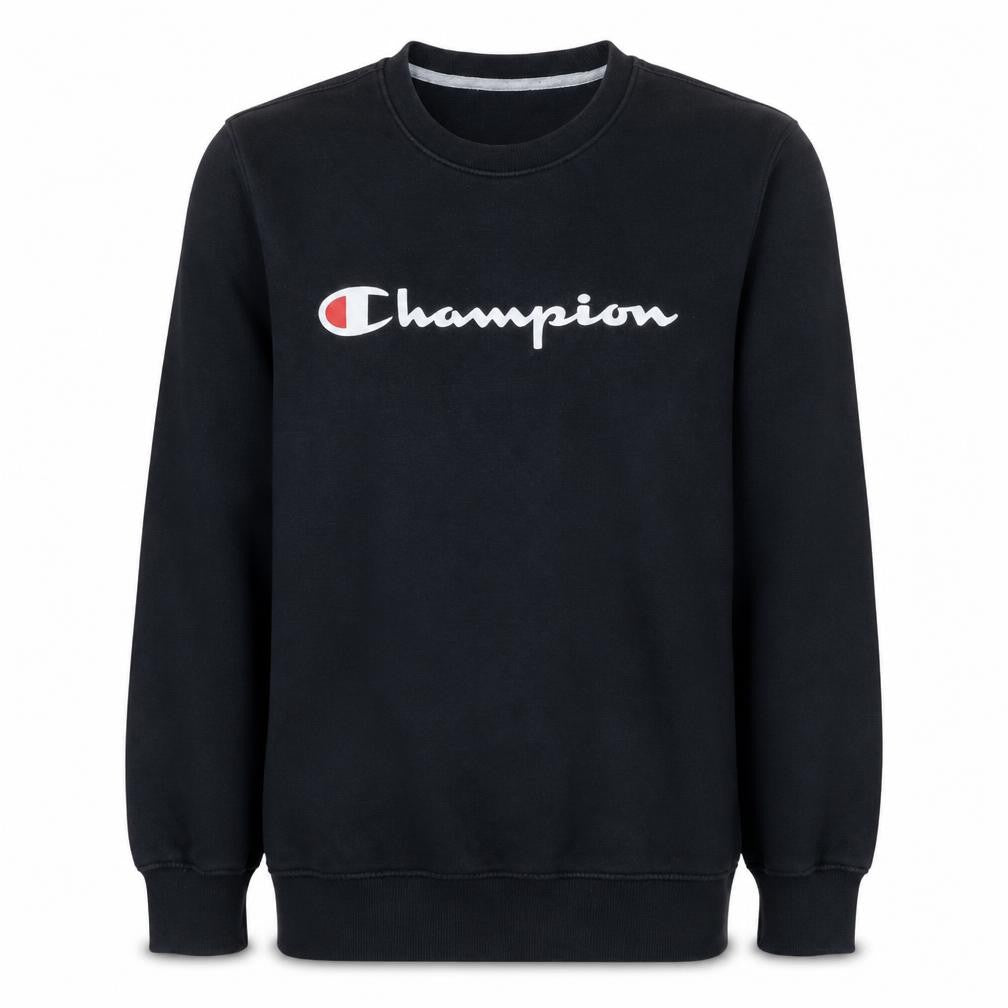Mens UK Size S Champion Black Pullover Sweatshirt