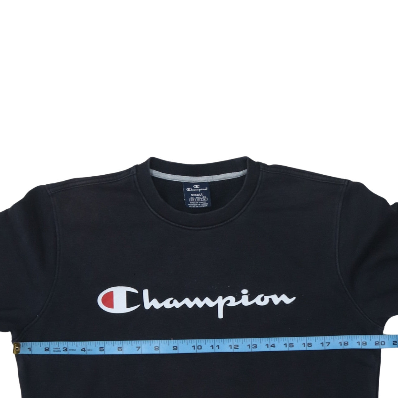Mens UK Size S Champion Black Pullover Sweatshirt
