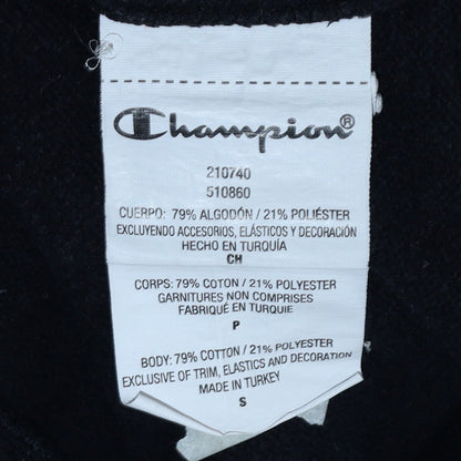 Mens UK Size S Champion Black Pullover Sweatshirt