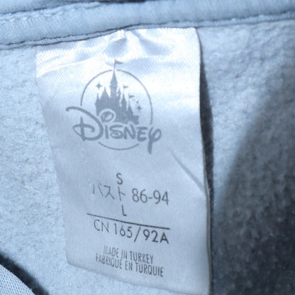 Womens UK Size S Disney Blue Pullover Hoodie