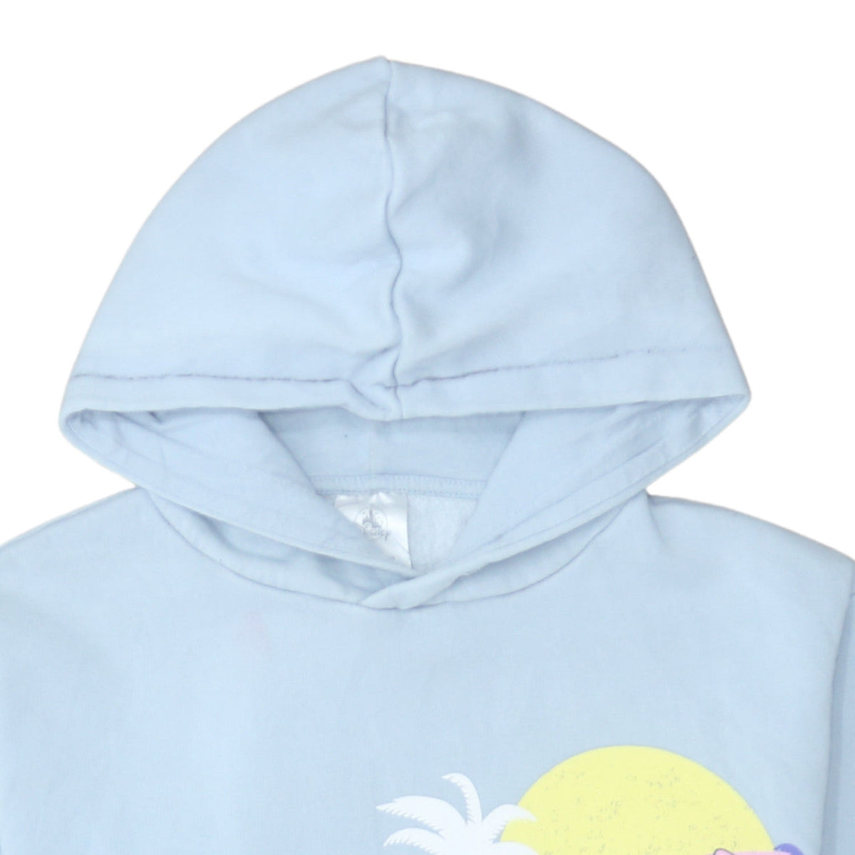 Womens UK Size S Disney Blue Pullover Hoodie
