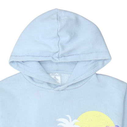 Womens UK Size S Disney Blue Pullover Hoodie