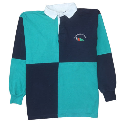 Mens UK Size L Front Row Blue Pullover Sweatshirt