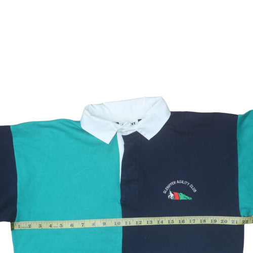 Mens UK Size L Front Row Blue Pullover Sweatshirt