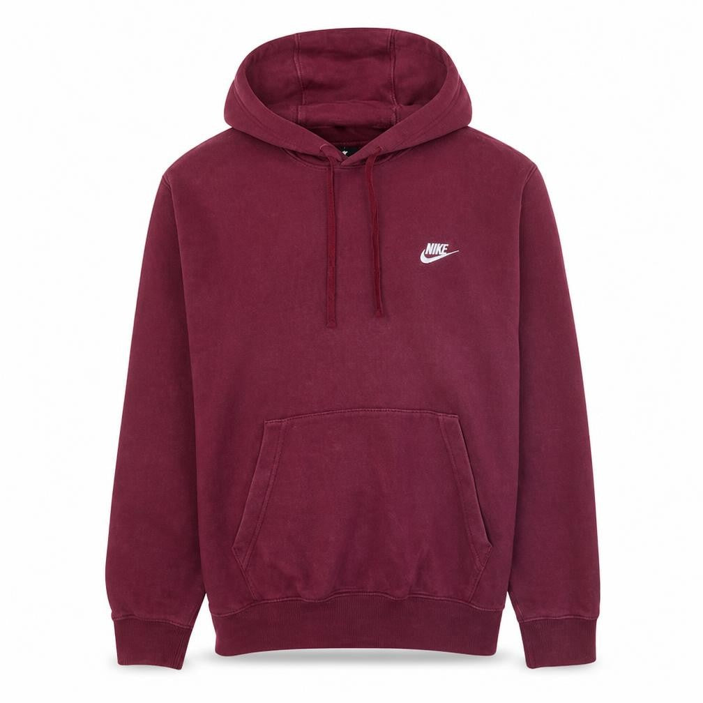 Mens UK Size M Nike Red Pullover Hoodie