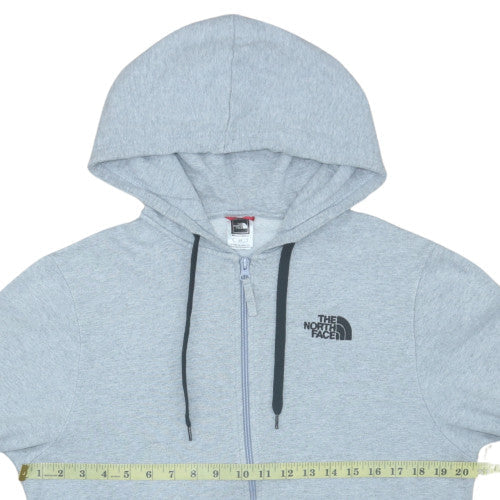 Mens UK Size S The North Face Grey Full Zip Hoodie
