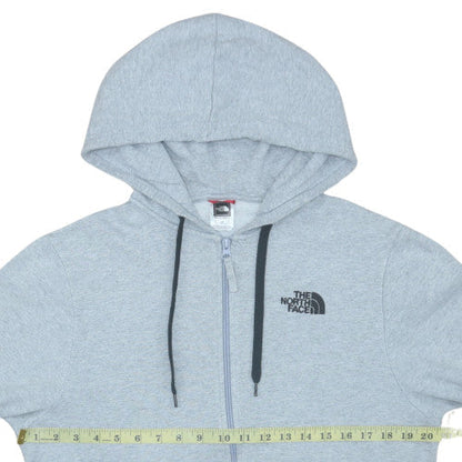 Mens UK Size S The North Face Grey Full Zip Hoodie