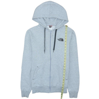 Mens UK Size S The North Face Grey Full Zip Hoodie