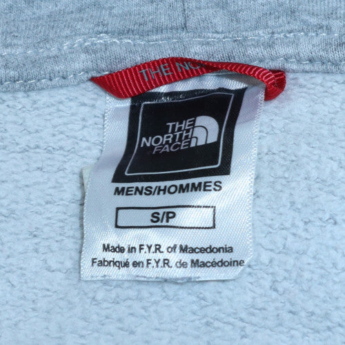 Mens UK Size S The North Face Grey Full Zip Hoodie