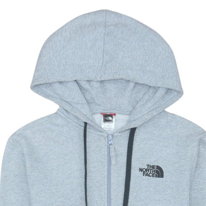 Mens UK Size S The North Face Grey Full Zip Hoodie