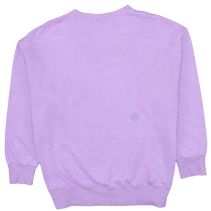 Womens UK Size L Nike Purple Pullover Sweatshirt