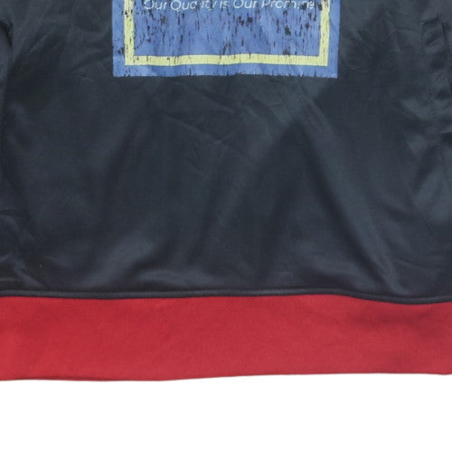 Mens UK Size M Nike Black 1/2 Zip Sweatshirt
