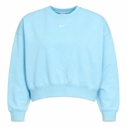 Womens UK Size M Nike Blue Pullover Sweatshirt