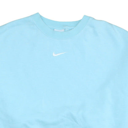 Womens UK Size M Nike Blue Pullover Sweatshirt