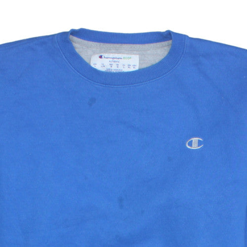 Mens UK Size L Champion Blue Pullover Sweatshirt