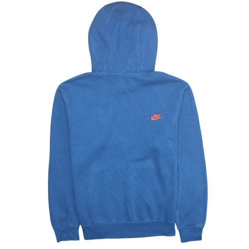 Mens UK Size M Nike Blue Pullover Hoodie