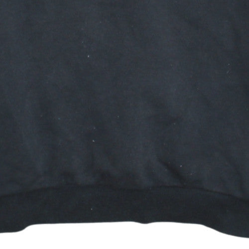 Mens UK Size M Adidas Black Pullover Sweatshirt
