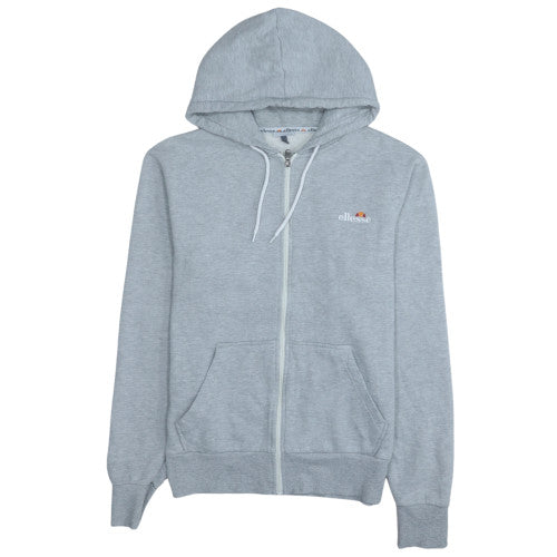 Mens UK Size S Ellesse Grey Full Zip Hoodie