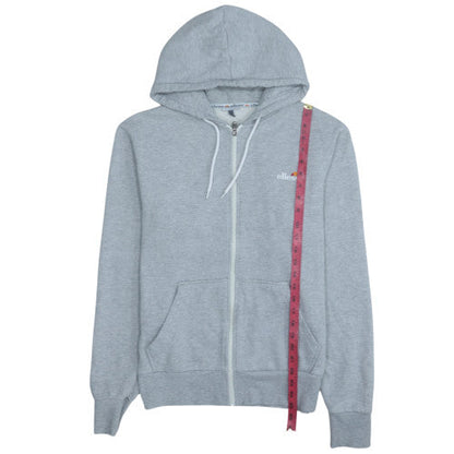 Mens UK Size S Ellesse Grey Full Zip Hoodie