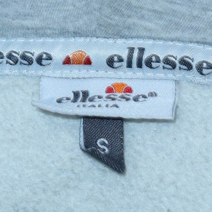 Mens UK Size S Ellesse Grey Full Zip Hoodie