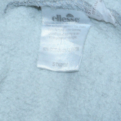 Mens UK Size S Ellesse Grey Full Zip Hoodie