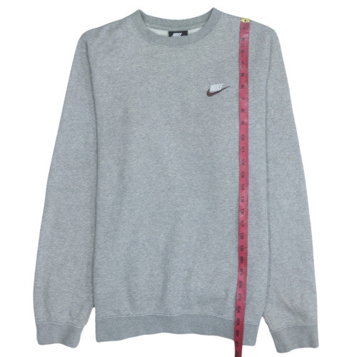 Mens UK Size S Nike Grey Pullover Sweatshirt