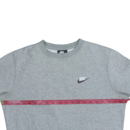 Mens UK Size S Nike Grey Pullover Sweatshirt