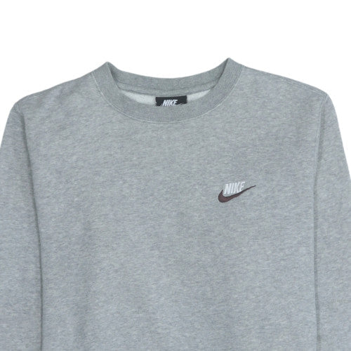 Mens UK Size S Nike Grey Pullover Sweatshirt