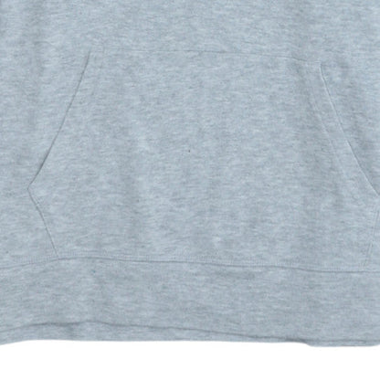 The North Face Boys Grey XL Pullover Hoodie with Logo Print
