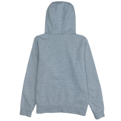 Nike Boys Grey Hooded Pullover Sweatshirt XL 13-15 Years Fleece Lined