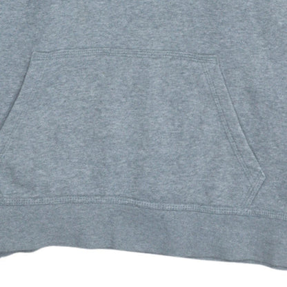 Nike Boys Grey Hooded Pullover Sweatshirt XL 13-15 Years Fleece Lined